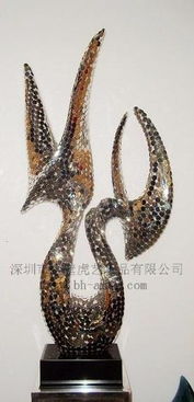 供應售樓處樣板不銹鋼神獸抽象雕塑好運雕塑擺件工藝品 禮品 深圳市壁虎工藝品廠 金屬工藝品